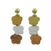 Image 1 : Gold Filled Tri Color Flower