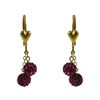 Image 1 : Gold Filled Crystal Earrings