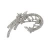 Image 1 : Sterling Silver-CZ Brooch/Pin