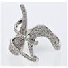 Image 1 : Pave-Set Fashion Diamond Ring In 14K White Gold | 326271