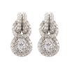 Image 1 : Sterling Silver CZ Earring