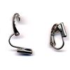 Image 1 : Clipon Earrings Convertor Silver-Tone