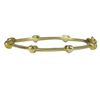 Image 1 : Gold Plated Brass Heart Bangle 45Mm