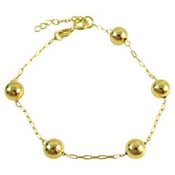 Gold Filled Ball Bracelet