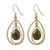 Image 1 : Vermeil-CZ Eurowire Earrings