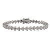 Image 2 : Sterling Silver-CZ Bracelet