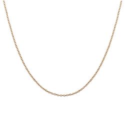 Rose Tone Brass Link Chain 18