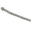 Image 1 : SS CUBIC ZIRCONIA BRACELET - Size 8 (#4373CZ-AAAA)