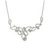 Image 1 : Sterling Silver CZ Necklace