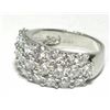 Image 1 : Sterling Silver-CZ Ring