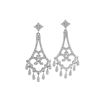 Image 1 : SILVER CUBIC ZIRCONIA EARRINGS (#7448CZ-AAAA)