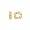 Image 1 : GOLD PLAIN WHEEL (#403PLAIN)