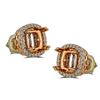 Image 1 : Genuine 0.26CTW Semi-Mount Earring 14K Rose Gold