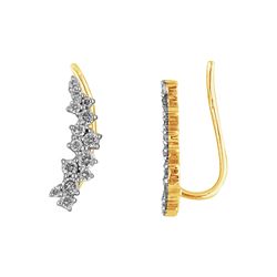 DIAMOND WIREHOOK EARRINGS (#7948D)