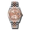 Rolex  Datejust 36 Steel &Amp; Everose Gold  Men Watch