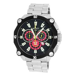 Roberto Bianci Men's Pro Racing Chronograph Watch With Black Face-7101M