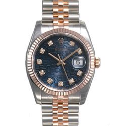 Rolex  Datejust 36 Steel &Amp; Everose Gold  Men Watch