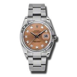 Rolex  Datejust 36 Steel &Amp; White Gold  Men Watch