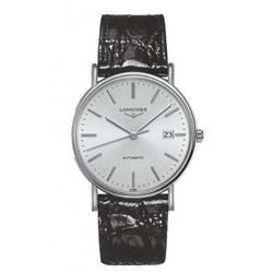 Longines  Presence  Automatic 39Mm Leather  Men Watch