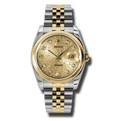 Rolex  Datejust 36 Steel &Amp; Yellow Gold  Men Watch