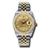 Rolex  Datejust 36 Yellow Gold &Amp; Diamonds  Women Watch