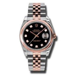 Rolex  Datejust 36 Steel &Amp; Everose Gold  Men Watch