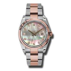 Rolex  Datejust 36 Steel &Amp; Everose Gold  Women Watch