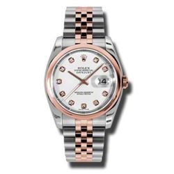 Rolex  Datejust 36 Steel &Amp; Everose Gold  Men Watch