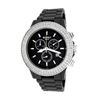 Roberto Bianci All Black Ceramic Unisex Watch With Zirconia Studded Bezel -B266BLK