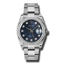 Rolex  Datejust 36 White Gold &Amp; Diamonds  Women Watch