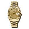 Image 1 : Rolex  Datejust 36 Yellow Gold  Men Watch