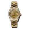 Rolex  Datejust 31  18K Yellow Gold Presidential Bracelet  Women Watch
