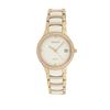 Roberto Bianci Women's Bella Ceramic Watch With Stones And Rose Gold Plating-B295WHT
