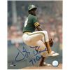 Image 1 : Vida Blue Signed Oakland A's 8X10 Photo 71CY