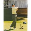 Image 1 : Scott Hoch Signed 8X10 Photo- Mounted Hologram