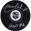Image 1 : Marcel Dionne Signed Los Angeles Kings Hockey Puck HOF 92
