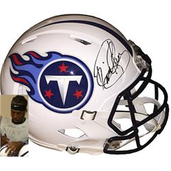 Derrick Henry Signed Tennessee Titans Full Size Speed Authentic Revolution Helmet- Steiner Hologram