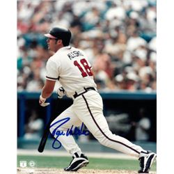 Ryan Klesko Signed Atlanta Braves 8X10 Photo (Swinging)