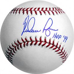 Nolan Ryan Signed Official Major League Baseball HOF 99 (Texas Rangers/New York Mets)- MLB Hologram