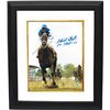Image 1 : Smarty Jones Signed 2004 Preakness Horse Racing 8X10 Photo Custom Framed Go Smarty Go