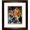 Image 1 : Magic Johnson Signed Los Angeles Lakers 8X10 Photo Custom Framed- PSA Hologram