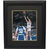 Image 1 : Christian Laettner Signed Duke Blue Devils Vertical 16X20 Photo Custom Framed Dual The Shot & 3/28/9