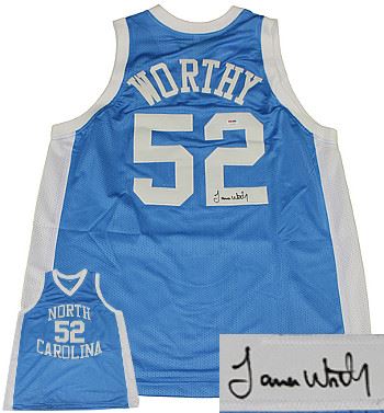 james worthy north carolina jersey