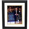 Image 1 : Mike Krzyzewski Signed Duke Blue Devils 1000Th Win 16X20 Photo Custom Framed "1000Th Win 1-25-15" (C