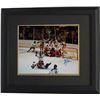Mike Eruzione Signed 1980 Team USA Olympic Hockey 16X20 Photo Custom Framed Team Miracle On Ice