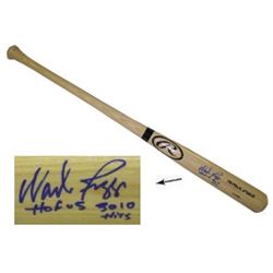 Wade Boggs Signed Rawlings Blonde Pro Bat W/ HOF 05 & 3010 Hits (Yankees/Red Sox)