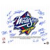 Mike Stanton Signed New York Yankees 16X20 Photo 1998 World Series Champs Pinstripe Giuliani Quote 1