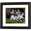 Image 1 : Peyton Manning Signed Indianapolis Colts 16X20 Photo Custom Framed Multi Exposure: 4- Time AP NFL MV