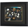 Image 1 : Ray Lewis Signed Baltimore Ravens 16X20 Photo Custom Framed With Terrell Suggs