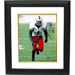 Roscoe Parrish Signed Miami Hurricanes 8X10 Photo Custom Framed